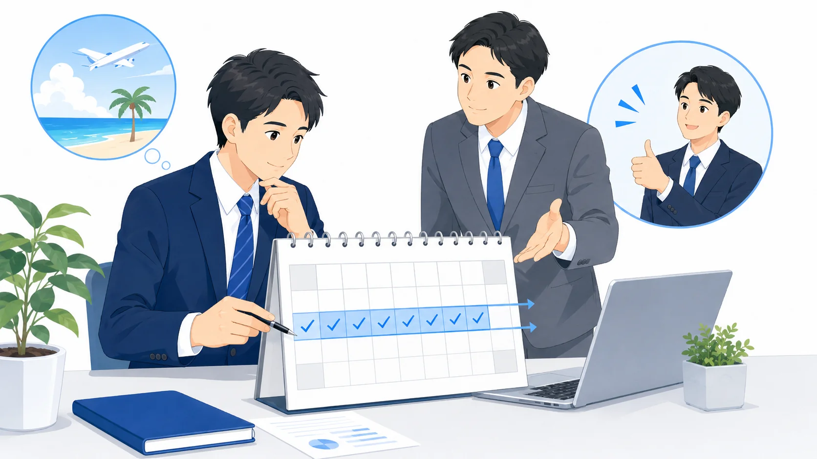 有給は連続で何日まで取れるか