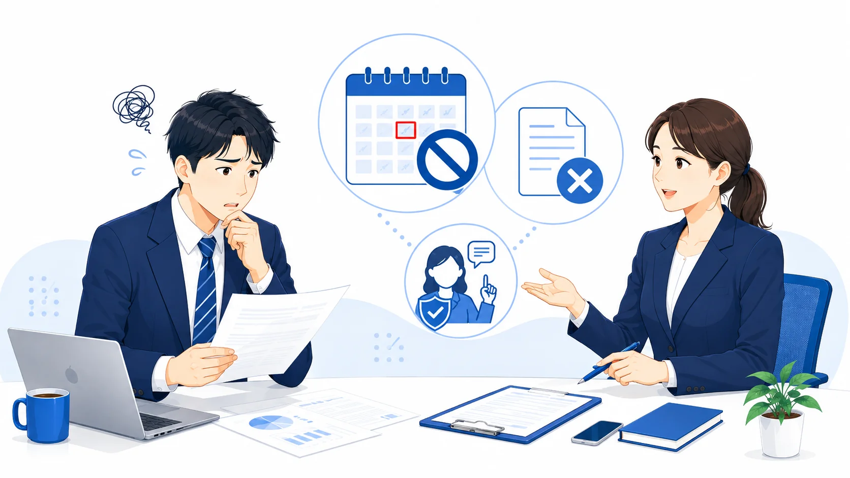 有給申請を断られた時