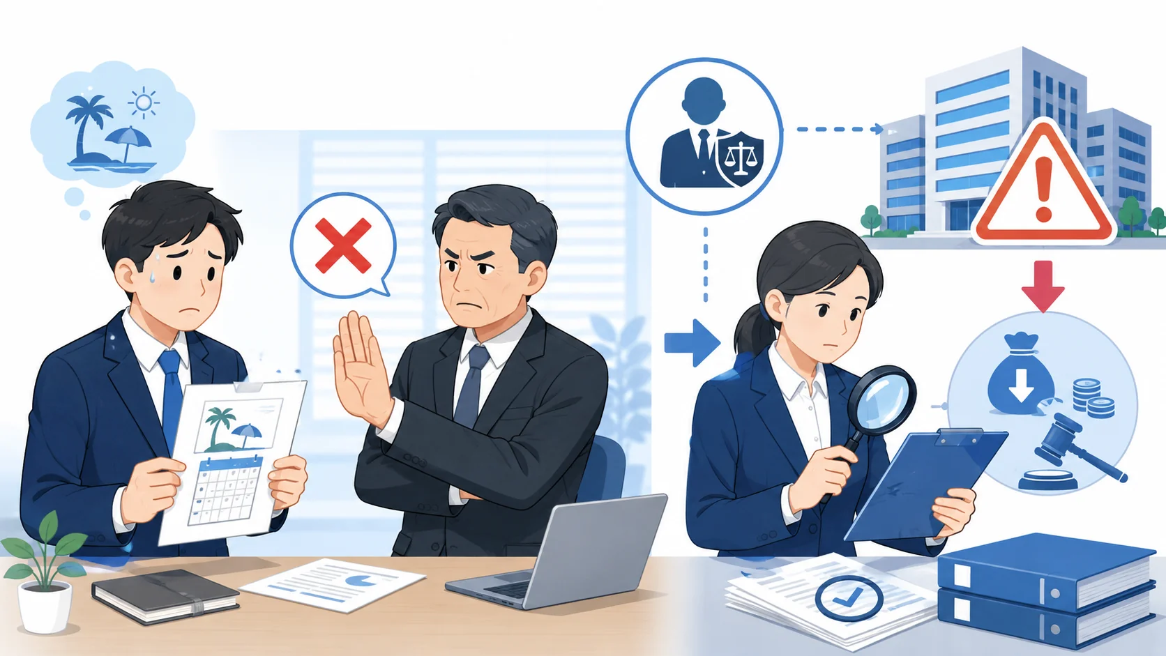 有給取得拒否の罰則