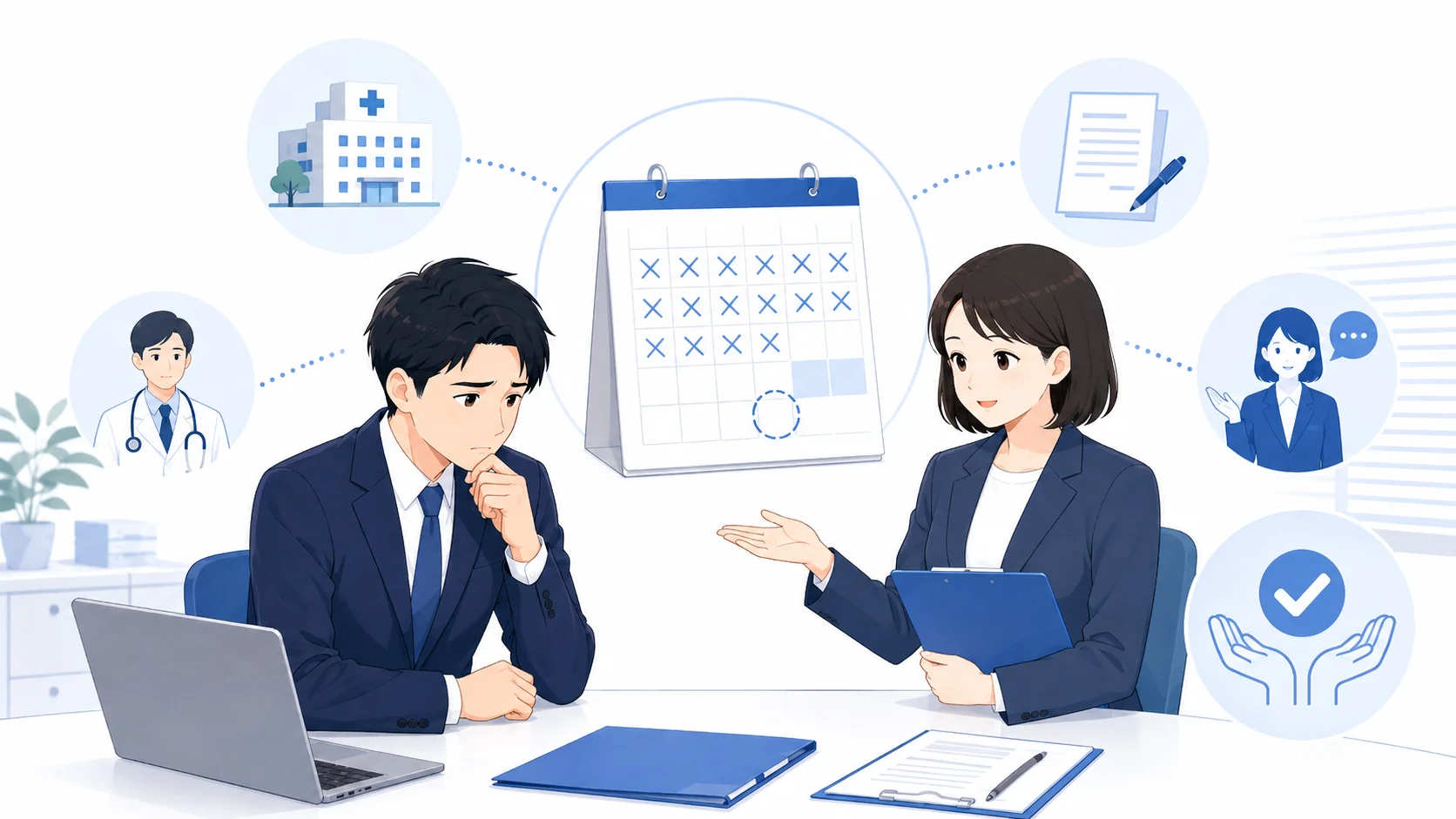 有給を使い切った欠勤時の対処法
