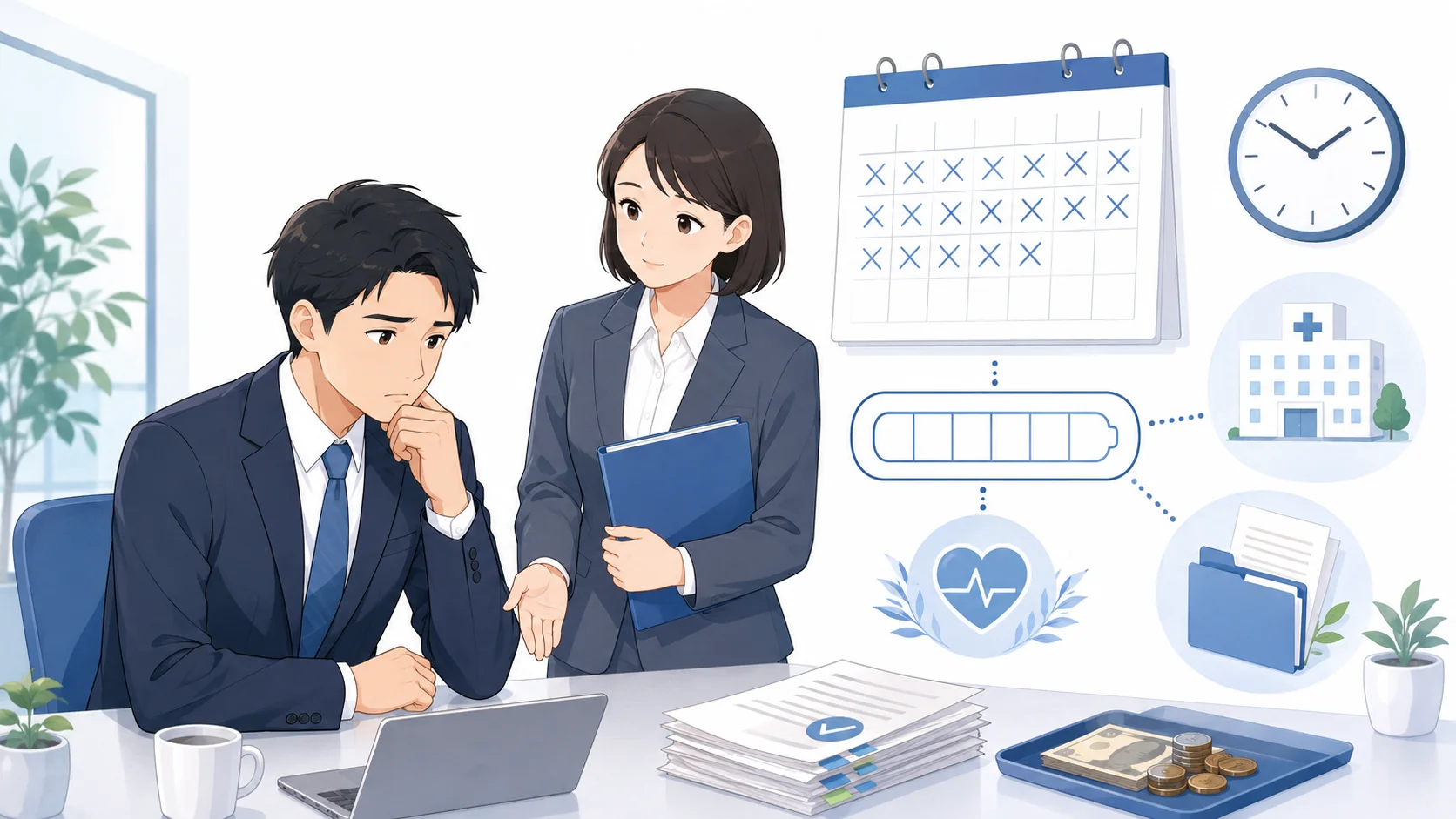 有給を使い切った後の欠勤はどうなる