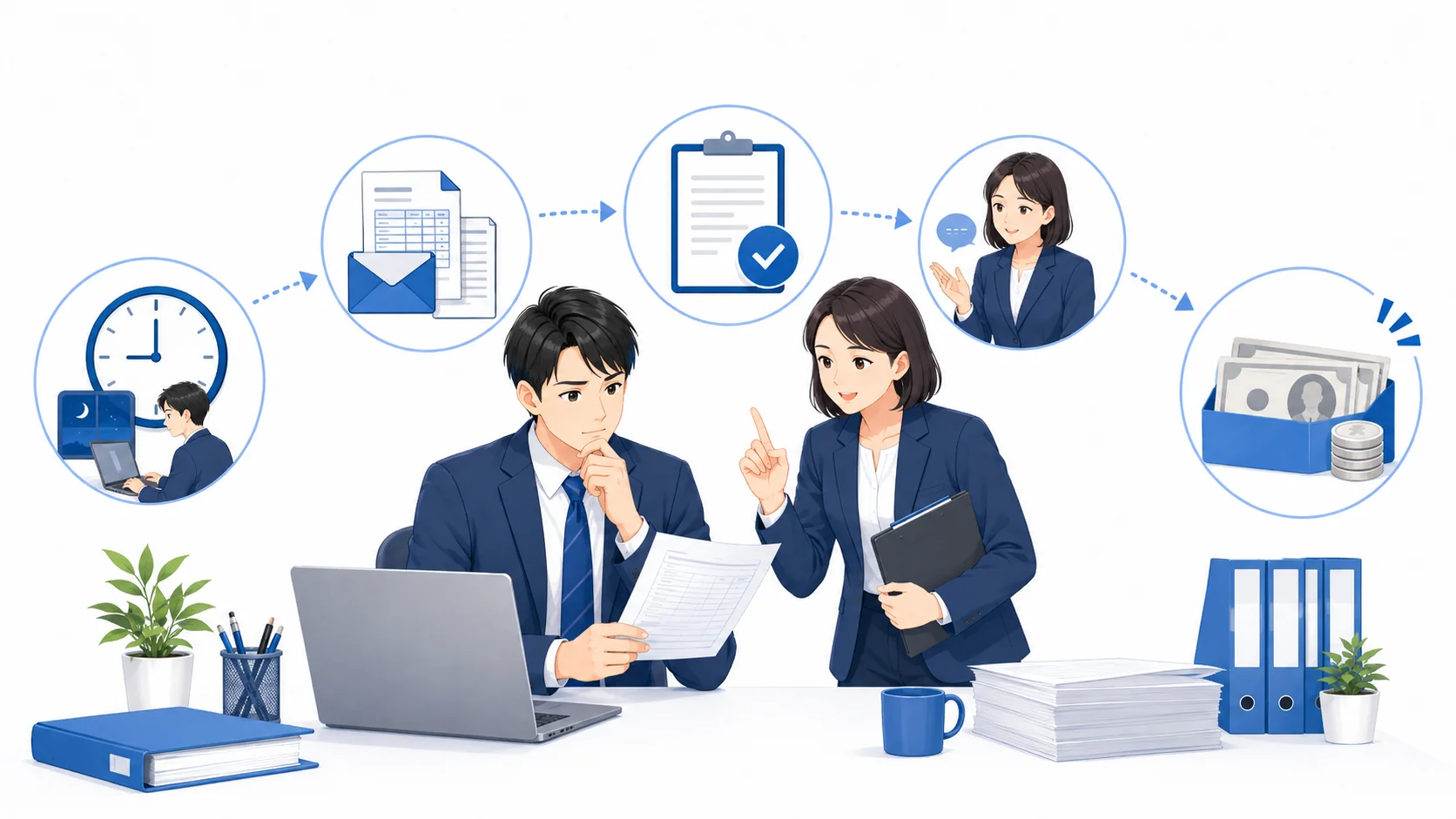 残業代が申請しないと出ない時の対処