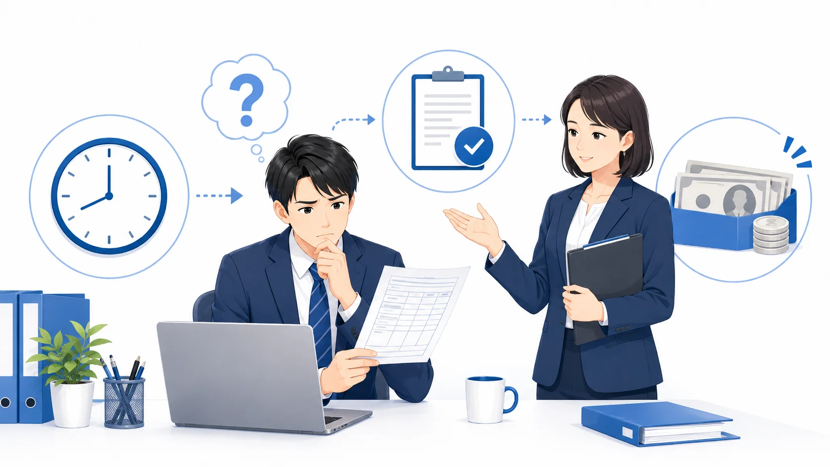 残業代は申請しないと出ない?