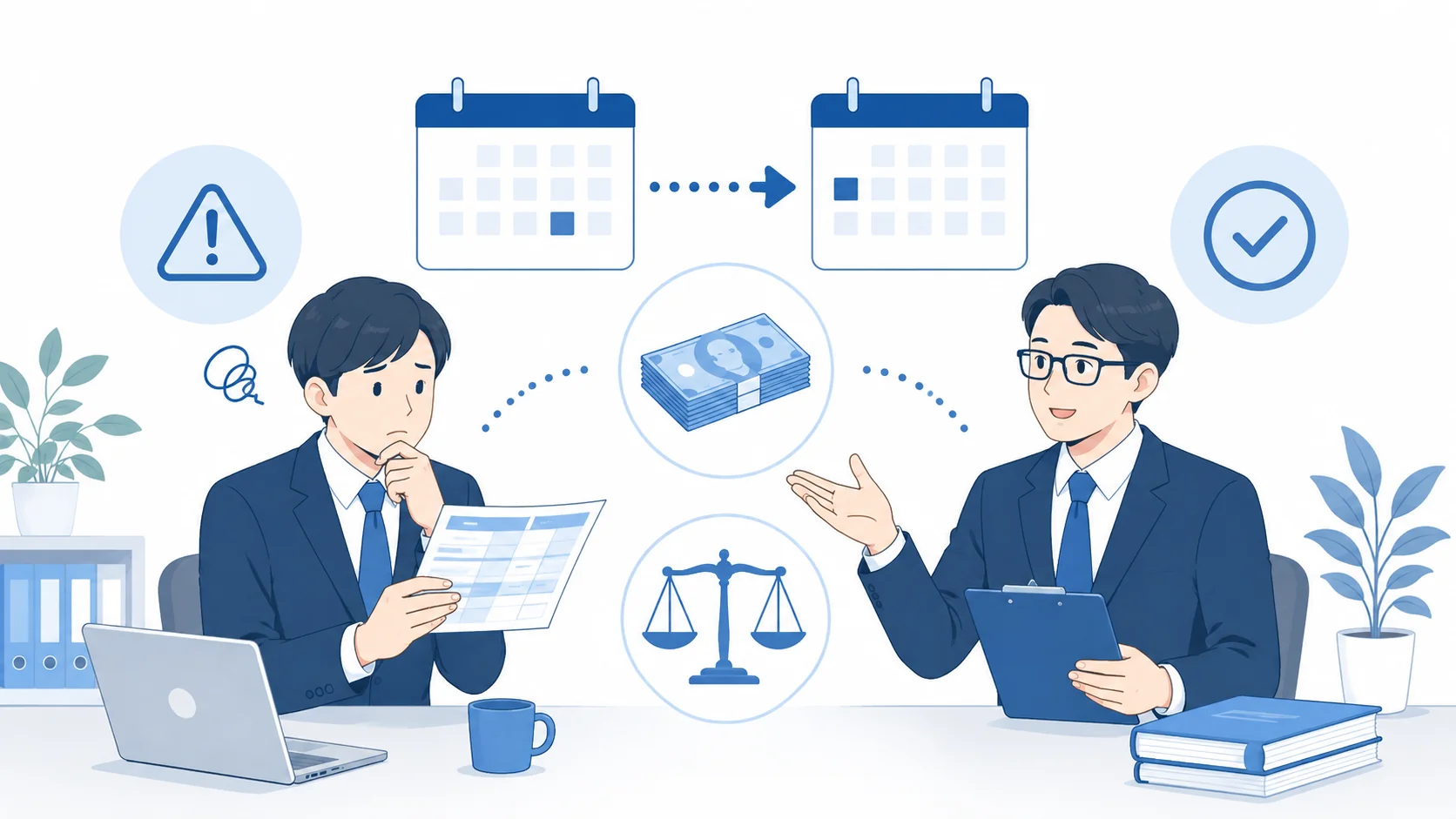 残業代の翌月払いは違法か
