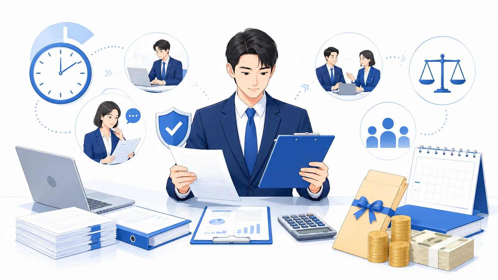 残業代とボーナスの実務対応