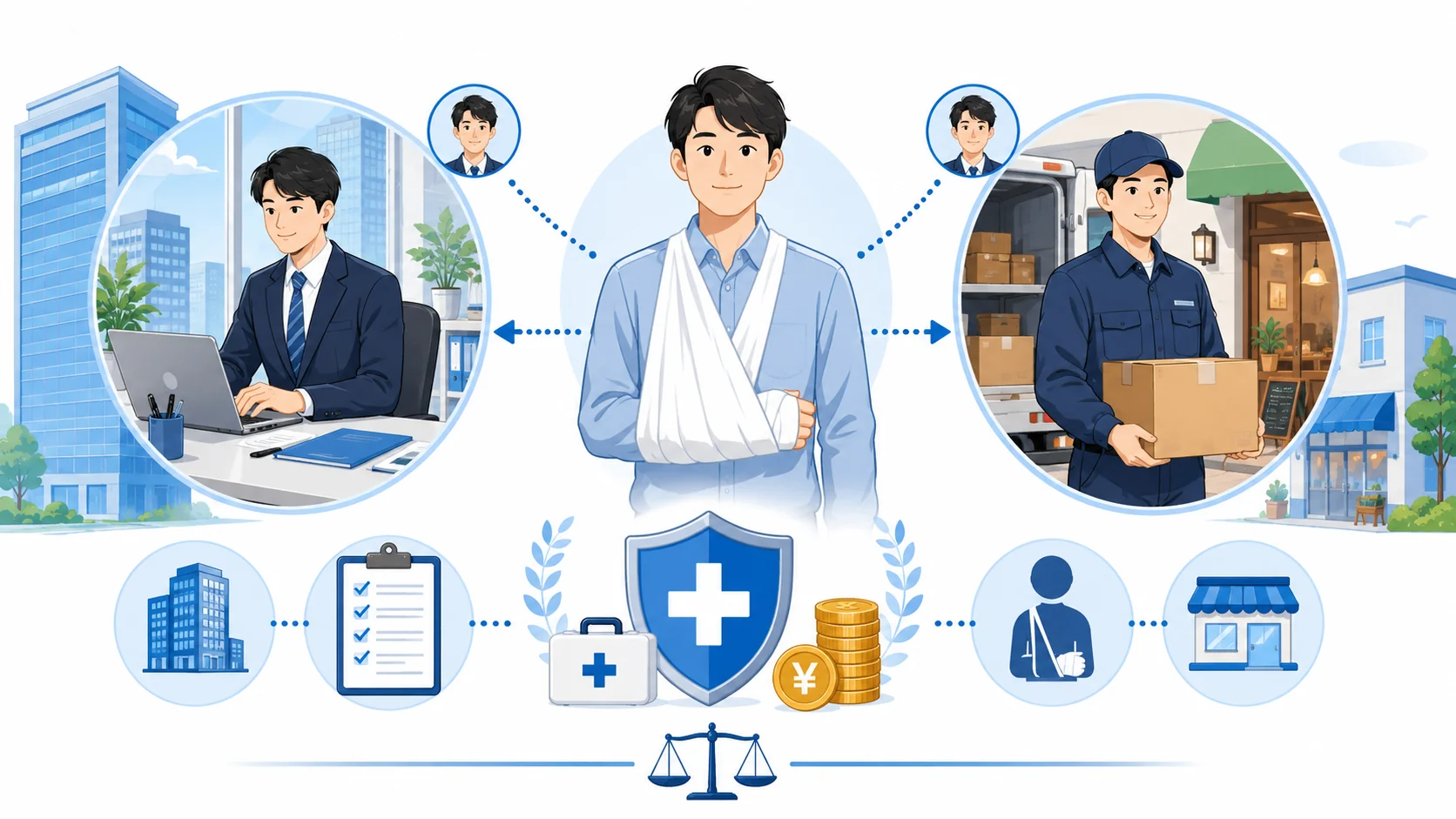 副業中の複数事業労働者の労災