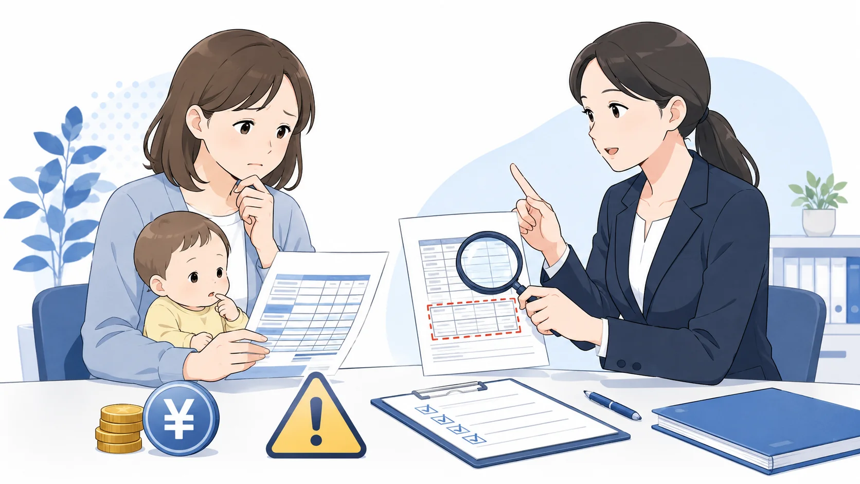 育休中の賃金申告漏れ