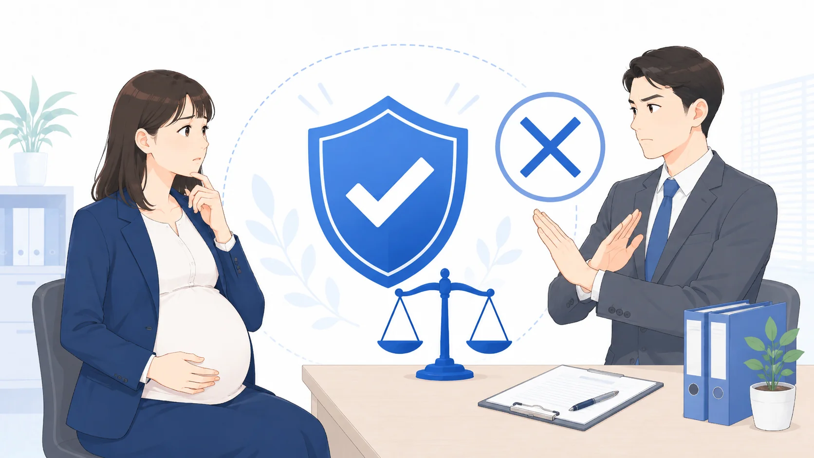 会社が産休を拒否すると違法になる
