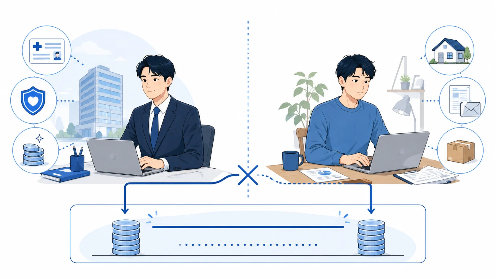 個人事業主なら保険料は増えない