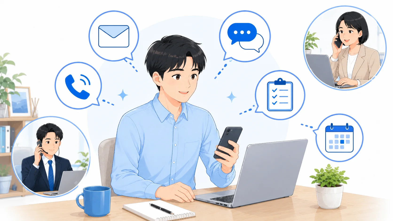休職中の連絡例文まとめ
