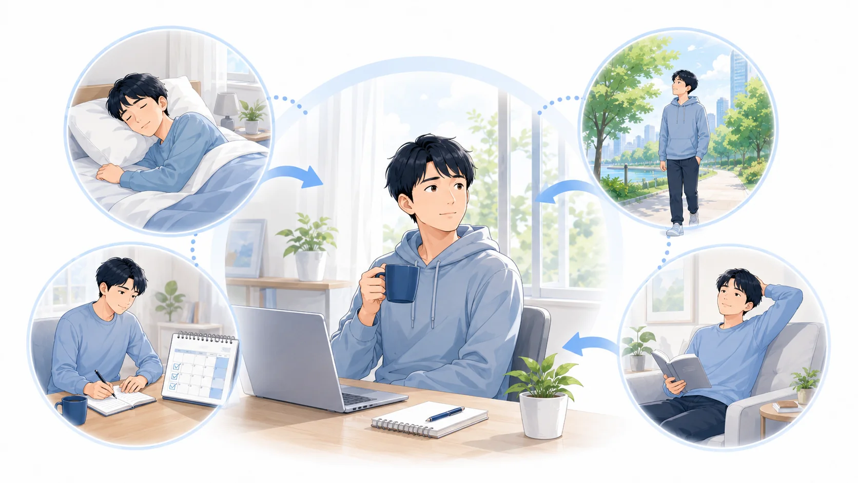 休職中の過ごし方