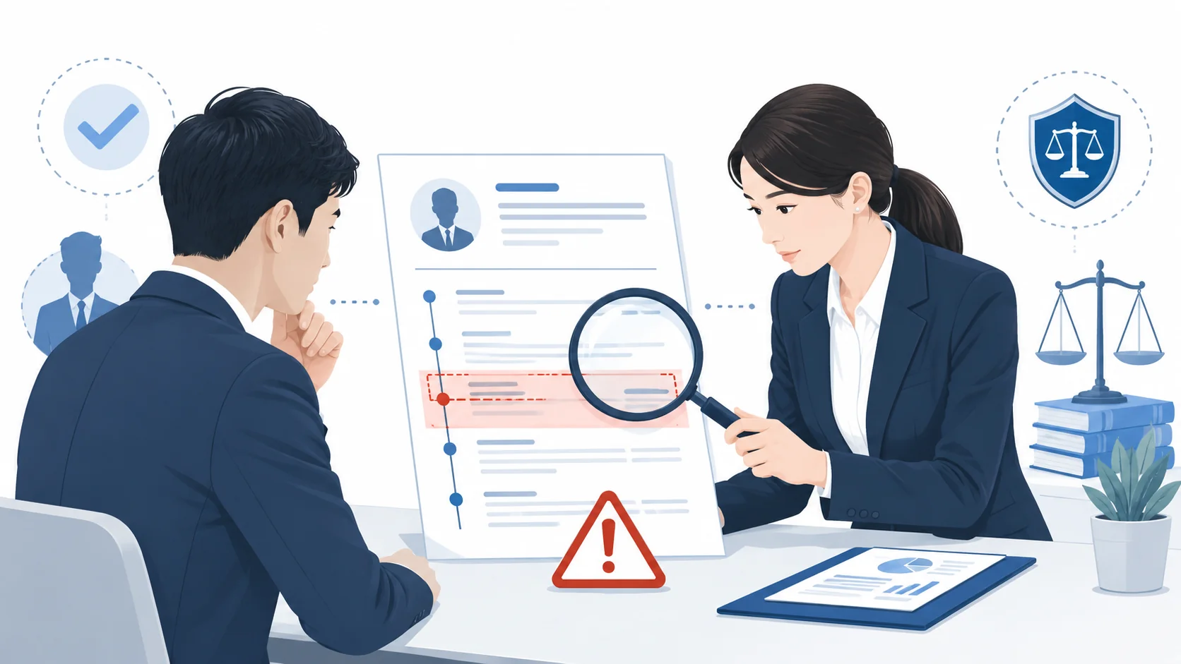 休職歴が経歴詐称になる場合