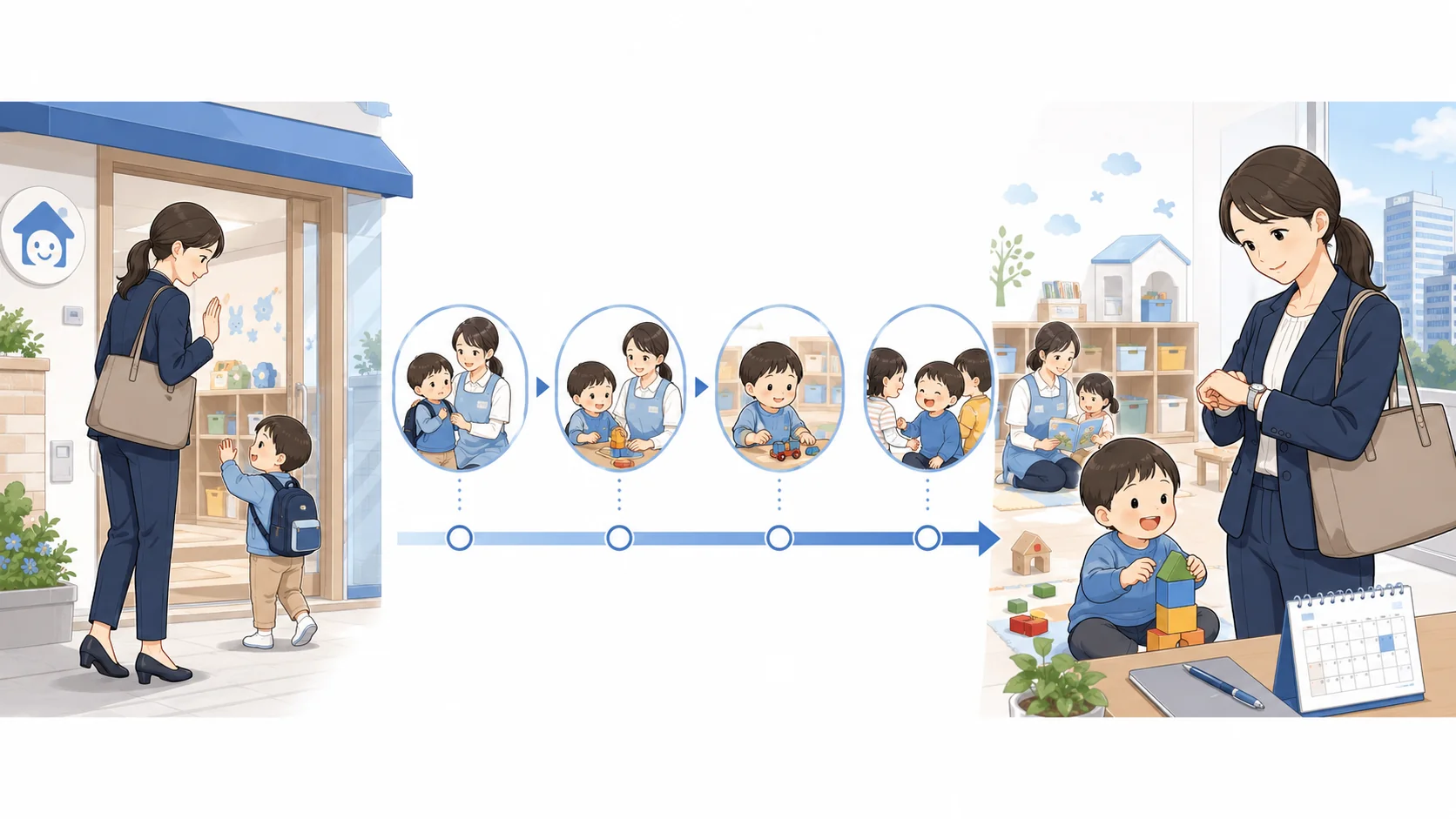 慣らし保育期間の考え方