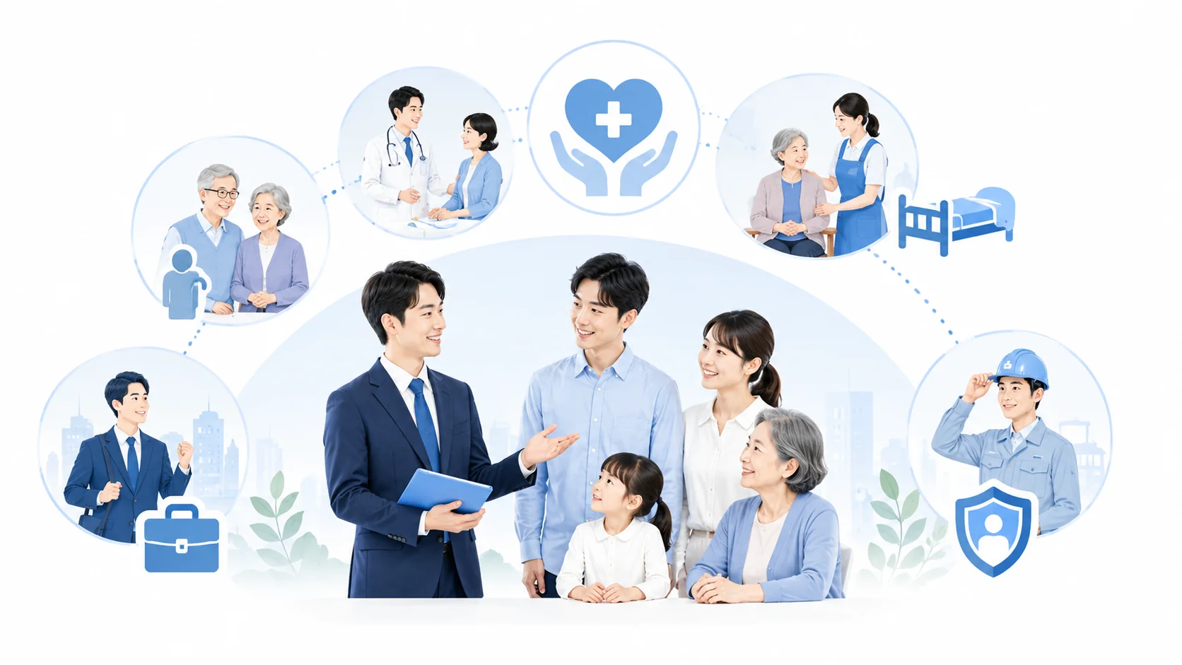 社会保険の種類と保障内容