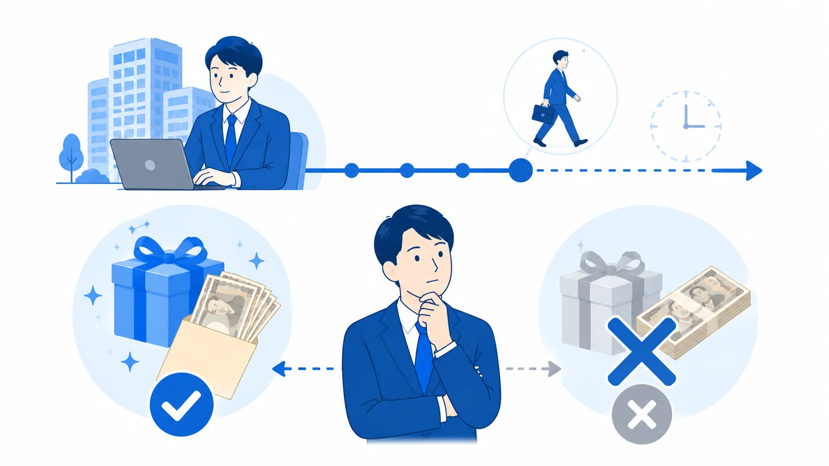 退職時の支給日在籍要件