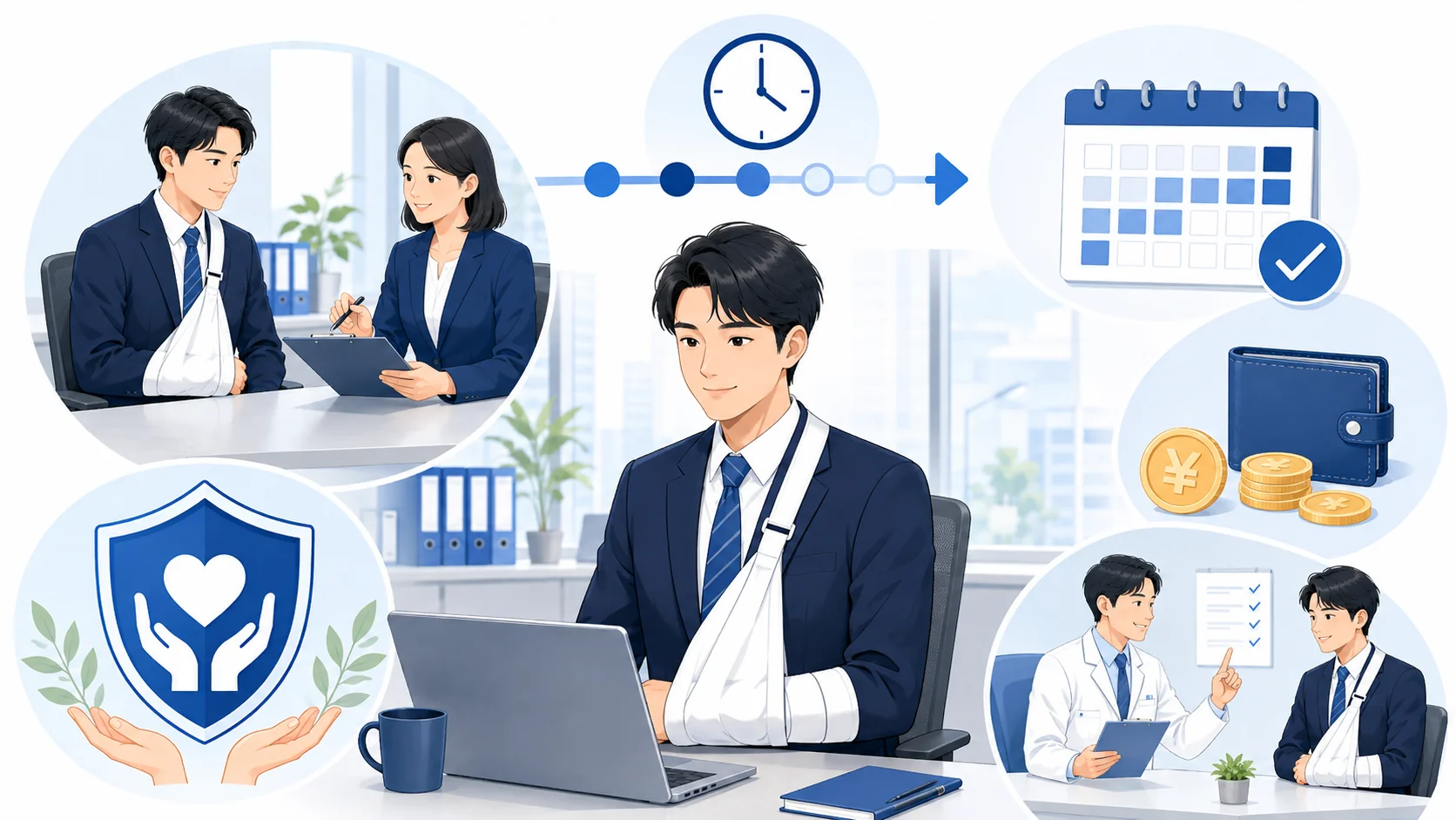 試し出勤中の賃金と労災適用