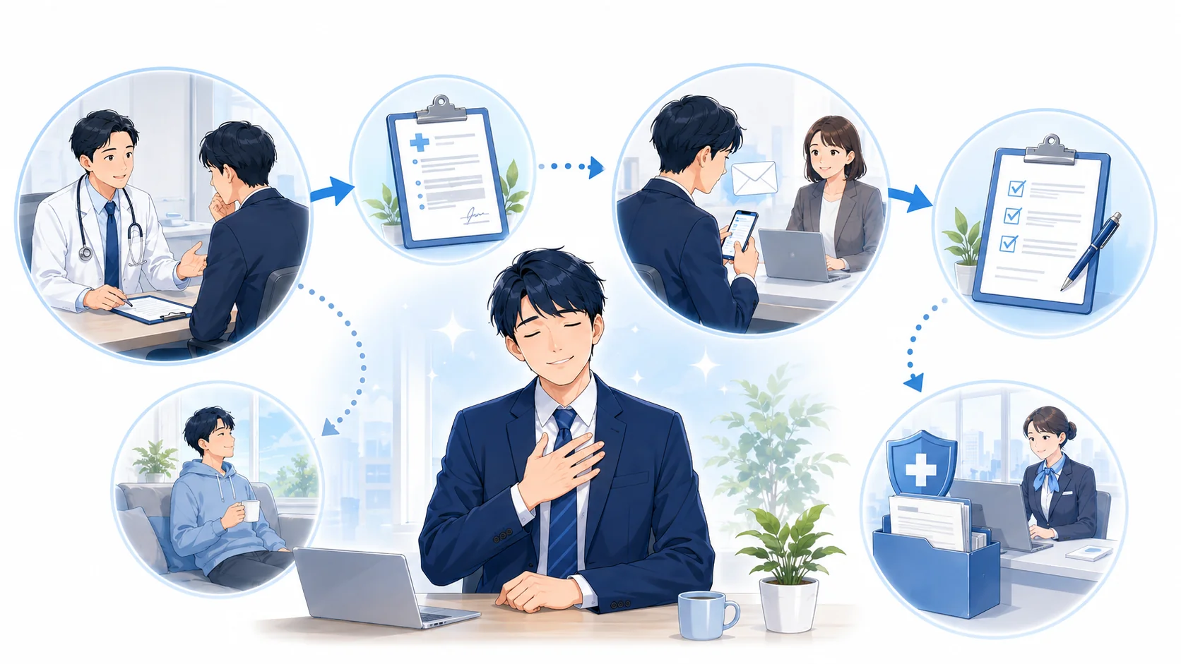 適応障害の休職手続き