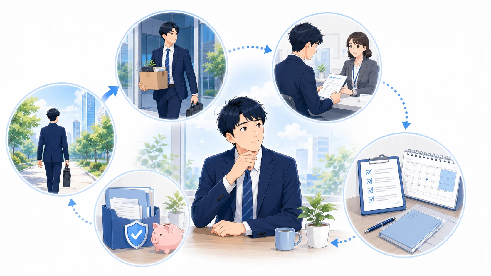 適応障害の退職と失業保険