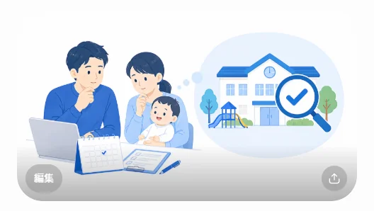 1歳時点で入所できる見込みを確認