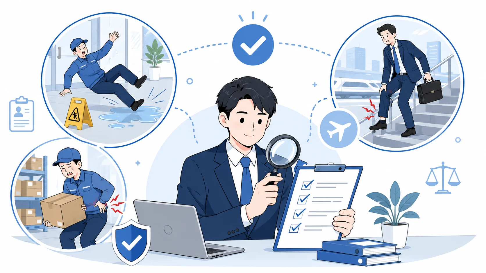 業務災害が認定されるケース