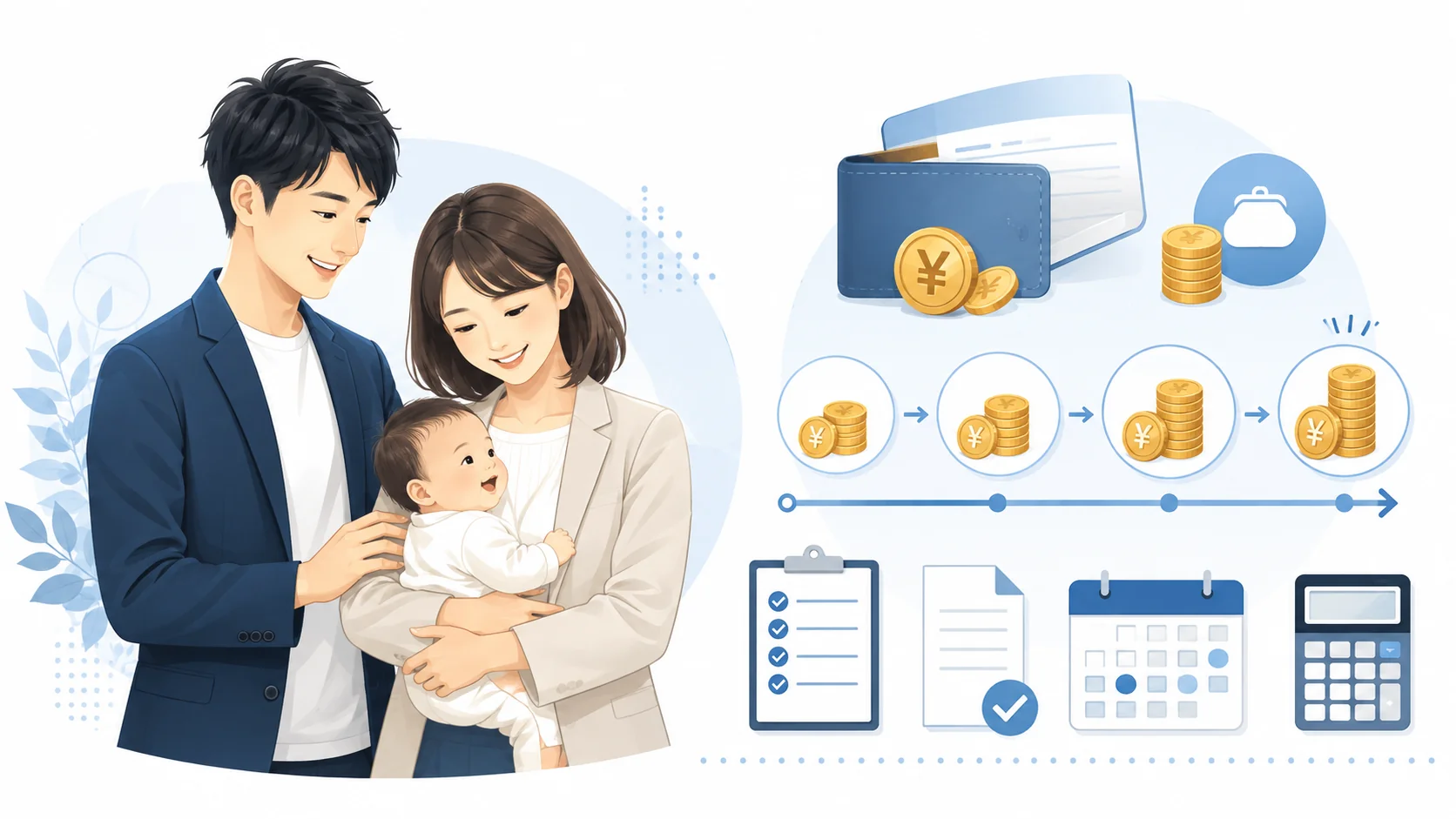 育児休業給付金はいくら受け取れる？