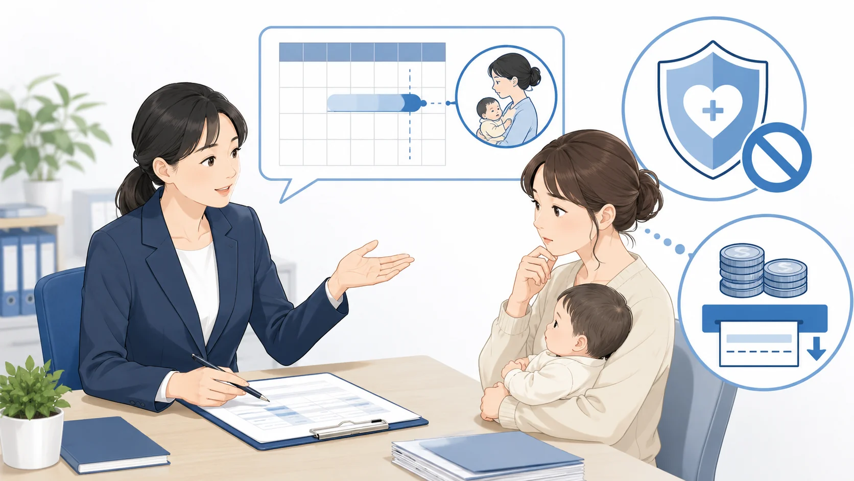 育休中でも免除にならないケース