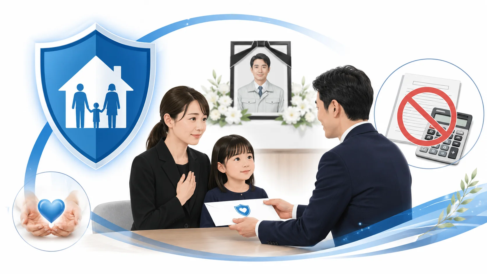 遺族補償給付に相続税はかからない