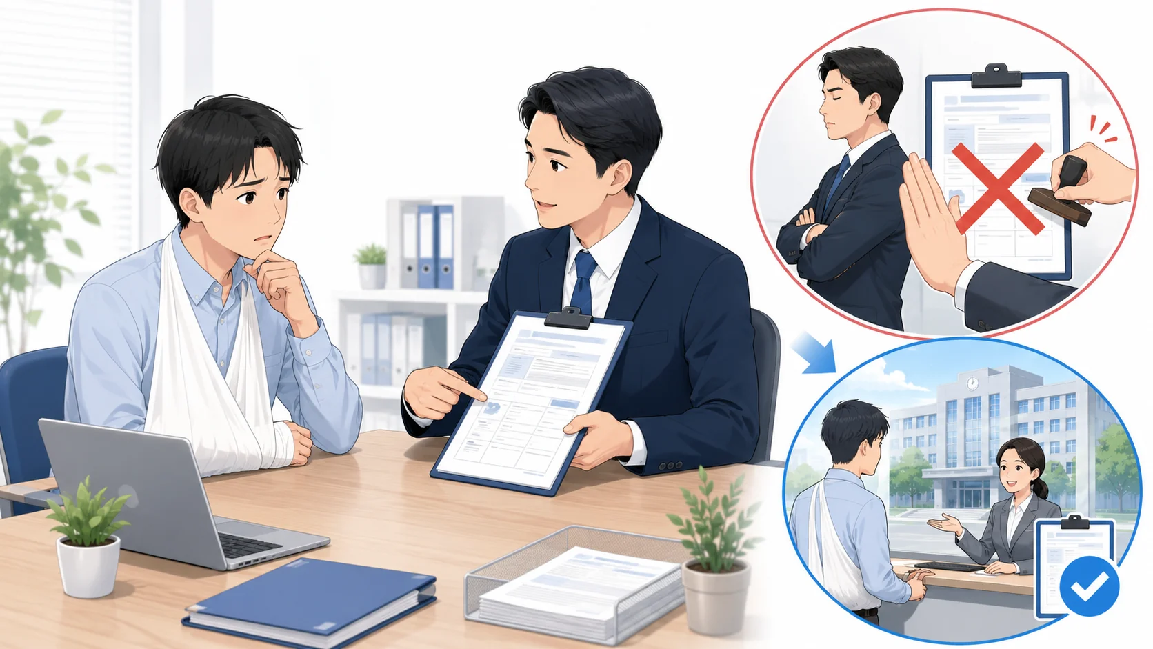 事業主証明を拒否された場合の対応