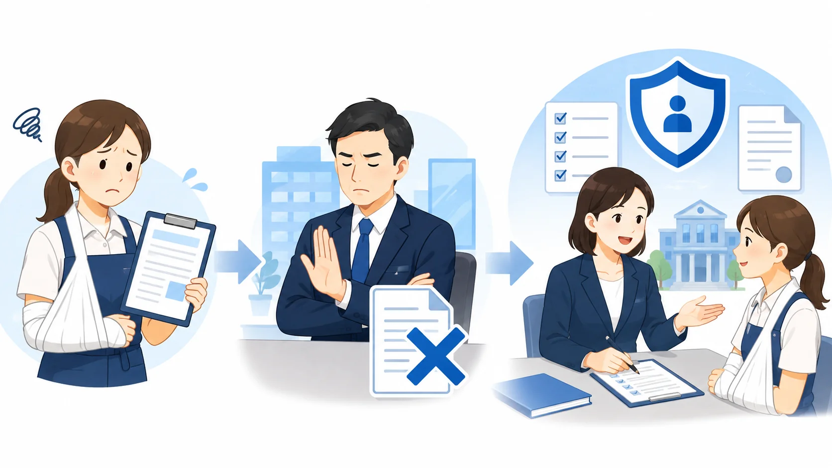 会社が労災手続きをしてくれない場合