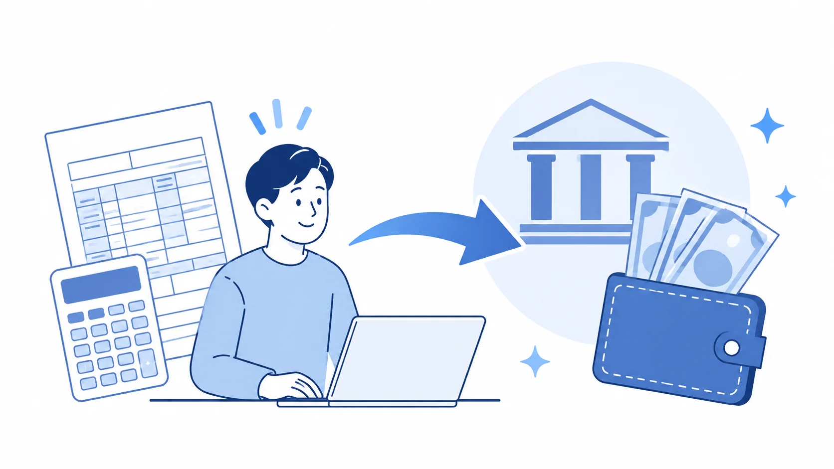 確定申告で所得税が還付されるケース