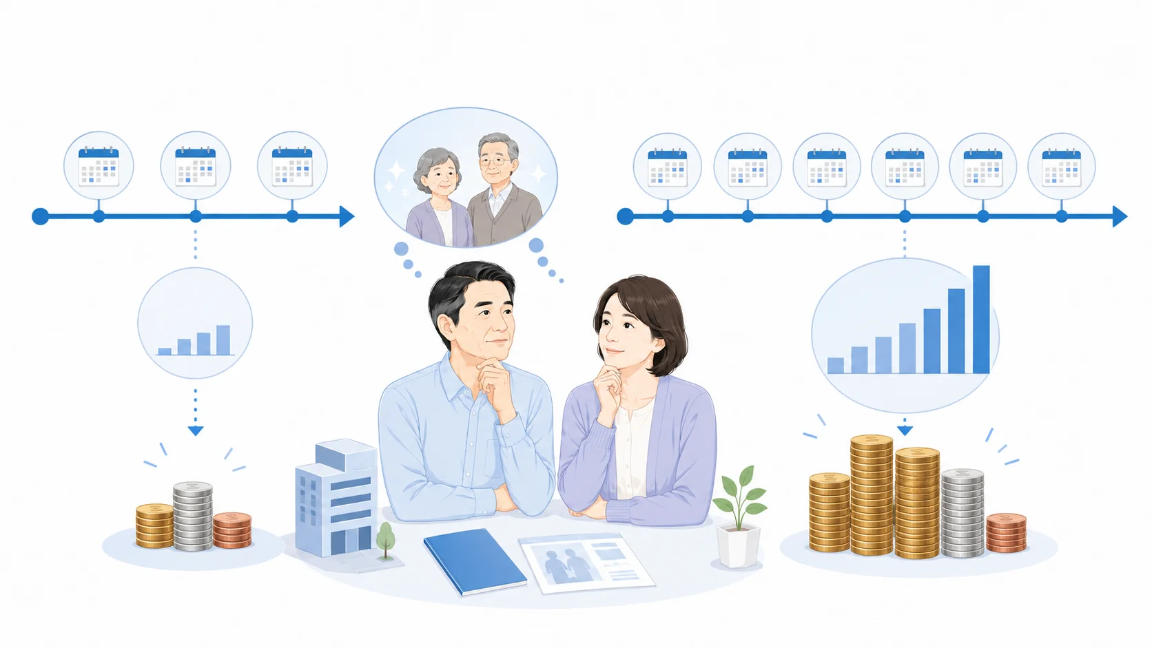 加入期間で受給額はどれだけ変わる？