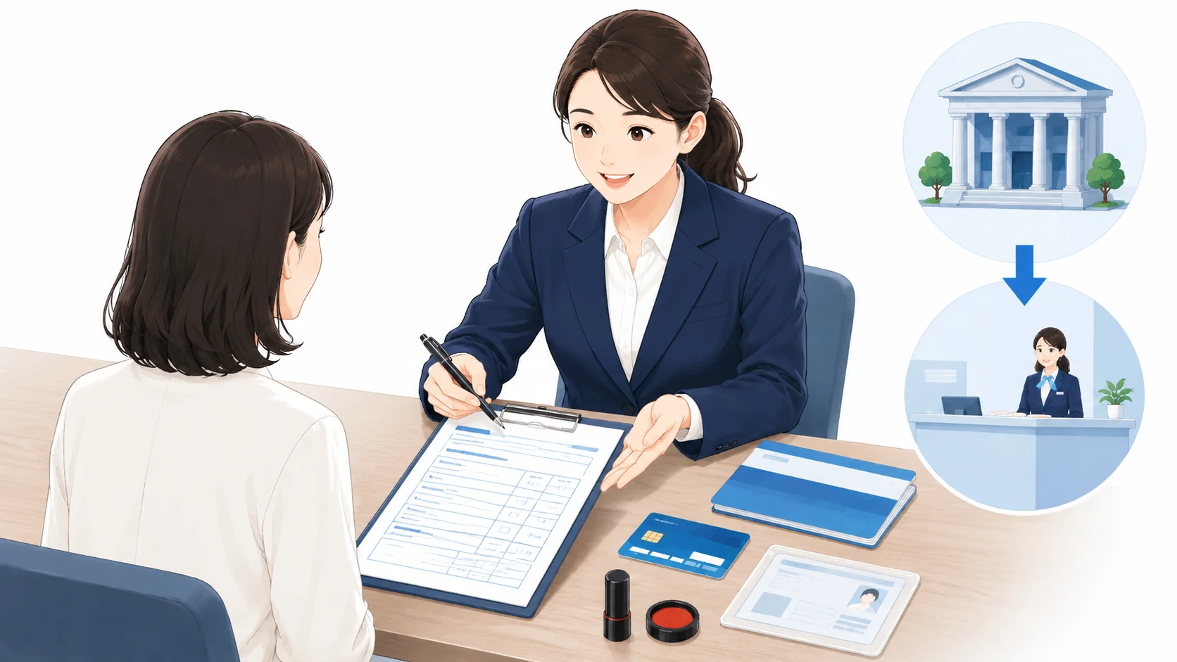口座振替申出書の書き方と提出先