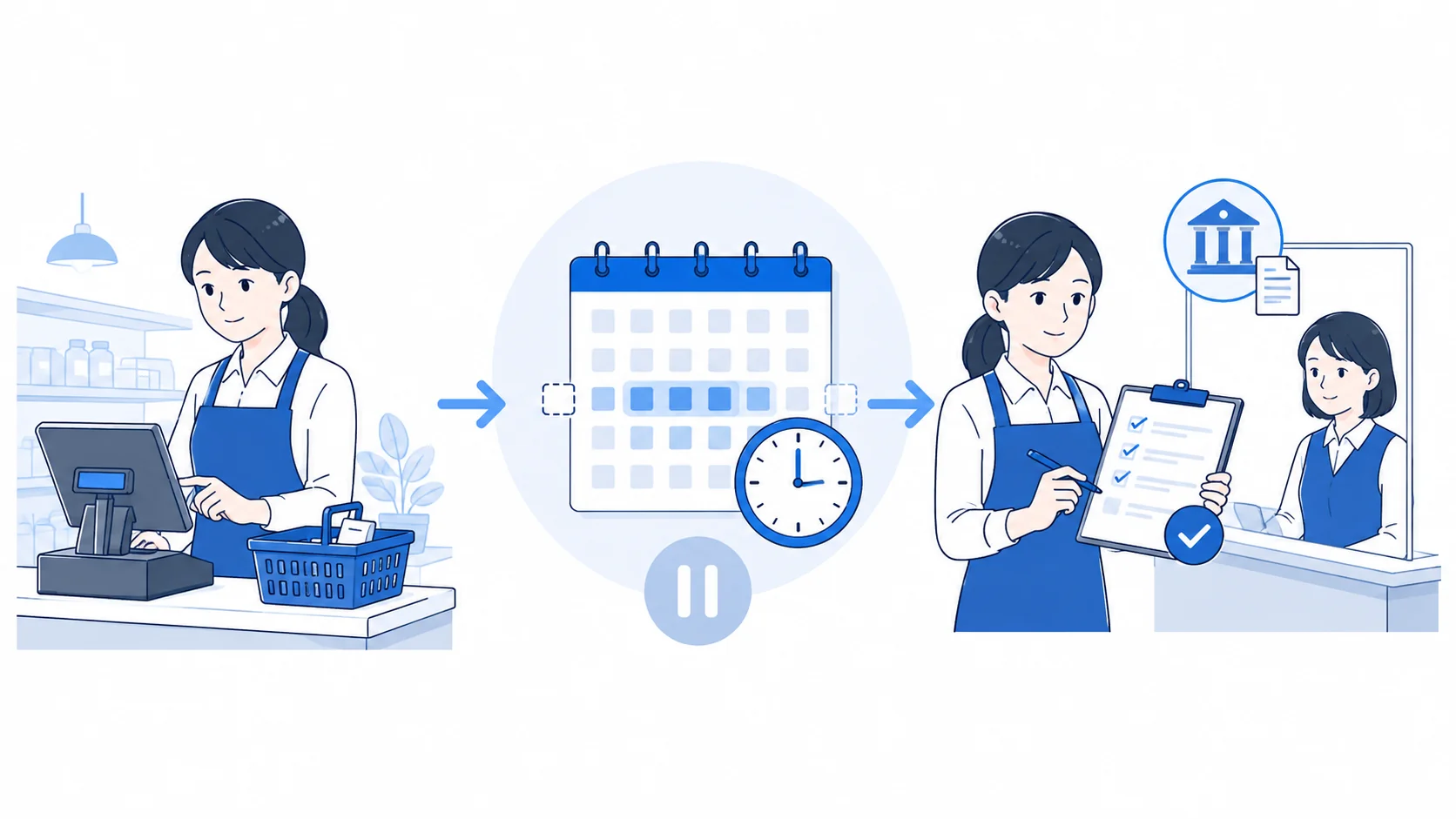 給付制限中のアルバイトも申告する