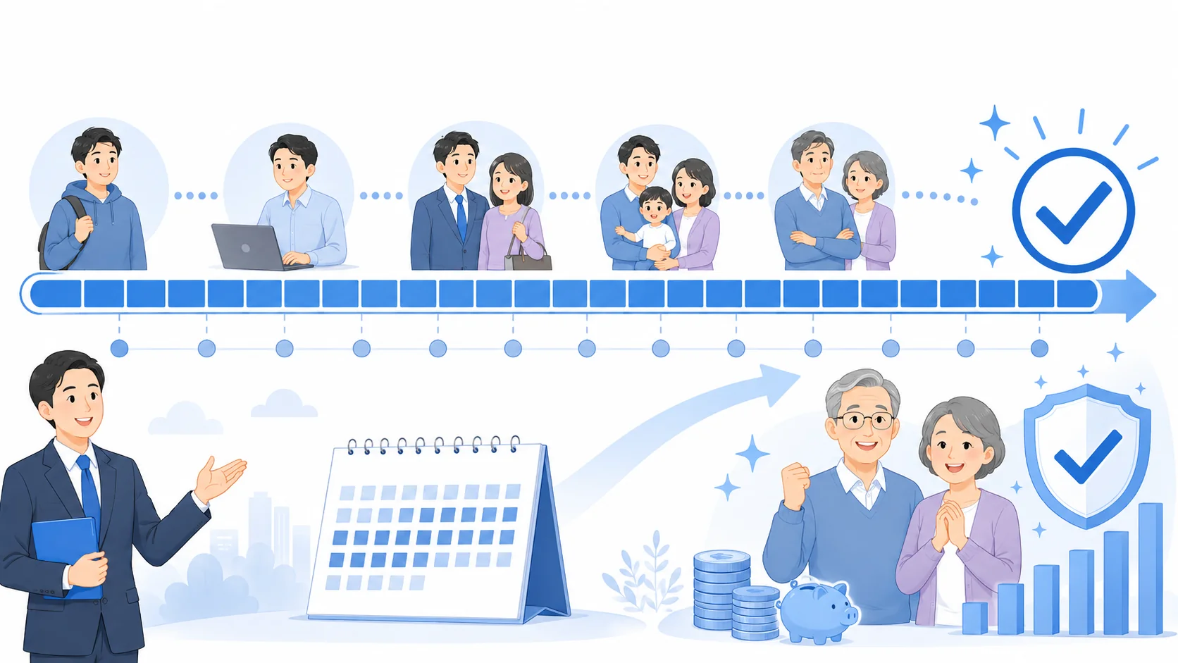 満額受給には原則40年必要