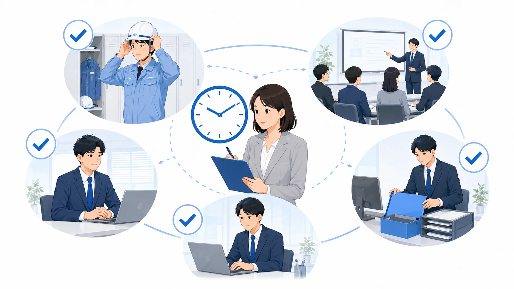 労働時間に該当する時間の考え方