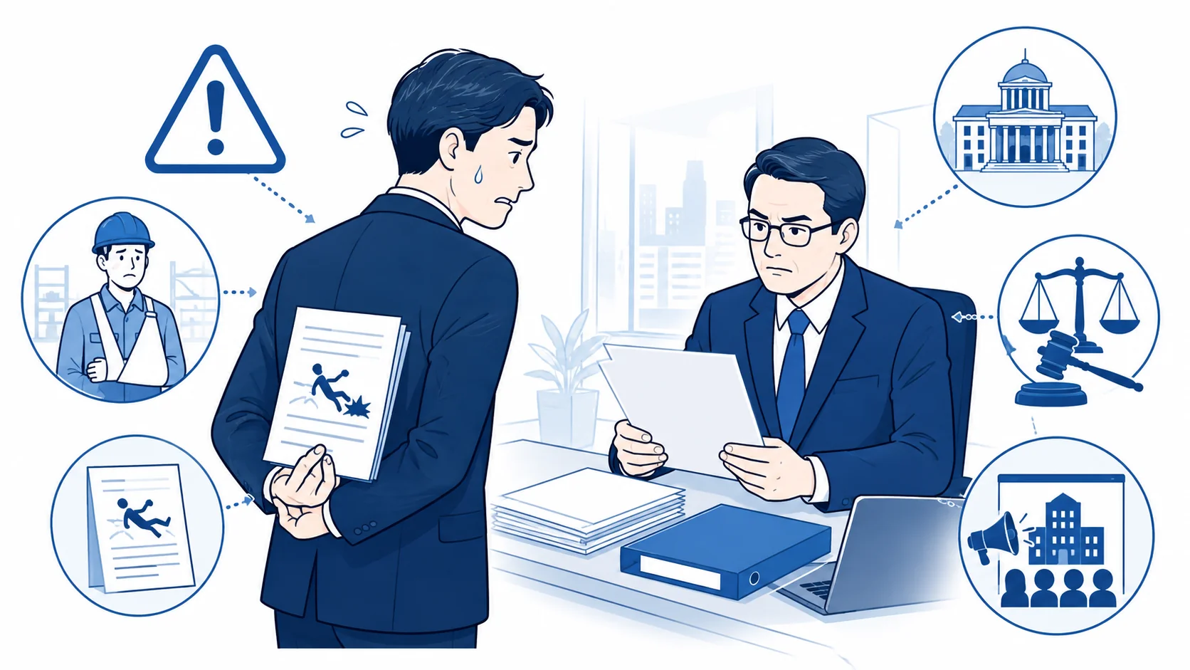 労災隠しは罰則や企業名公表につながる