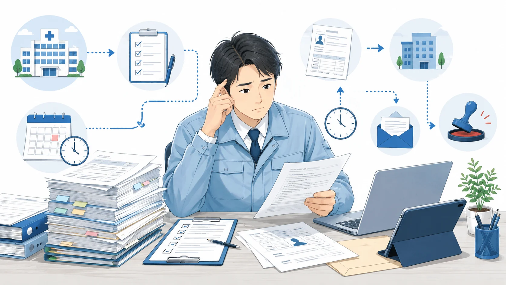 労災の手続きが面倒と感じる理由