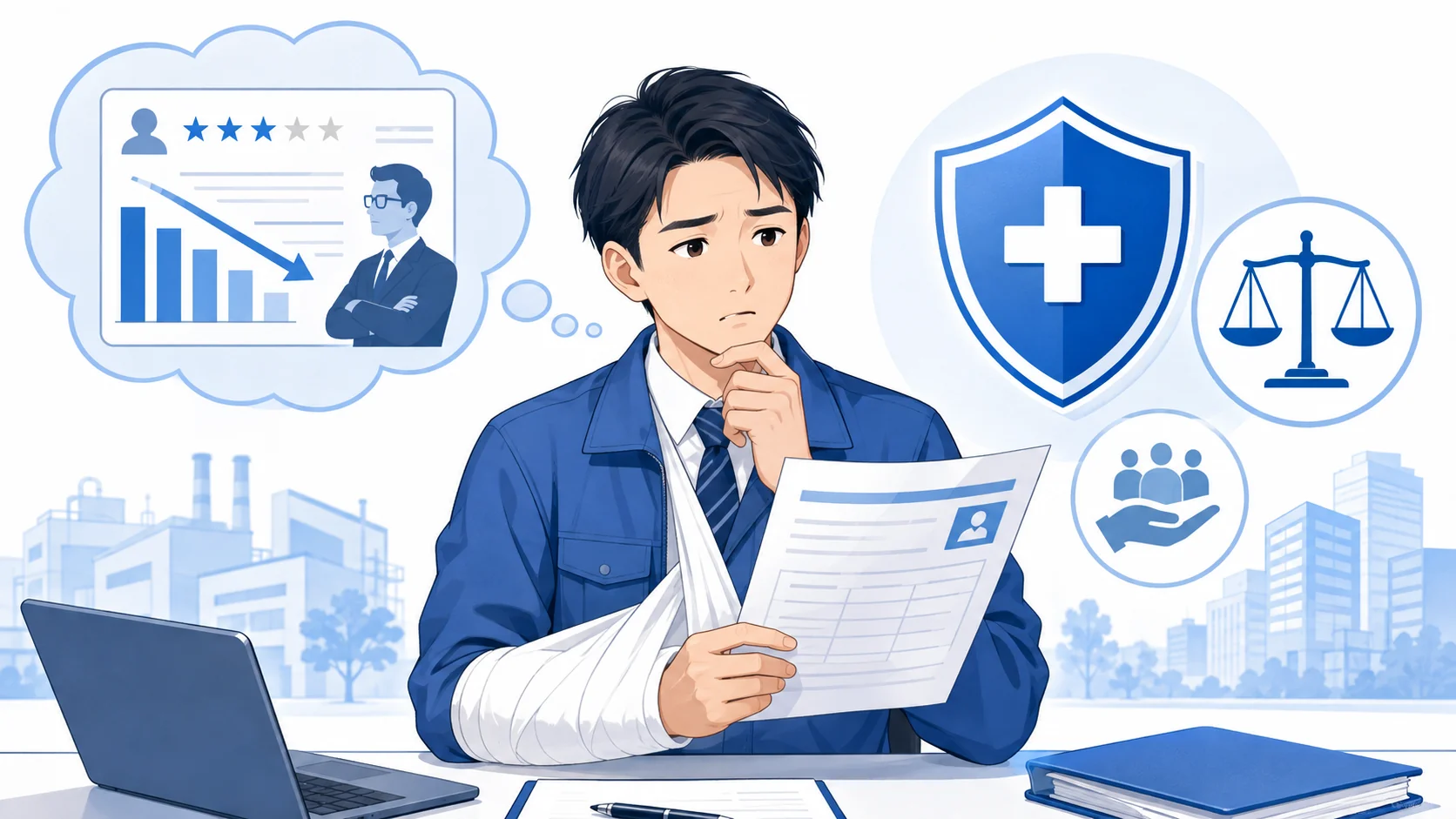 労災申請で本人に不利益はある?