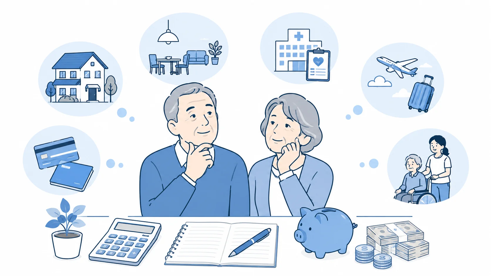 生活費と手元資金から受給時期を考える