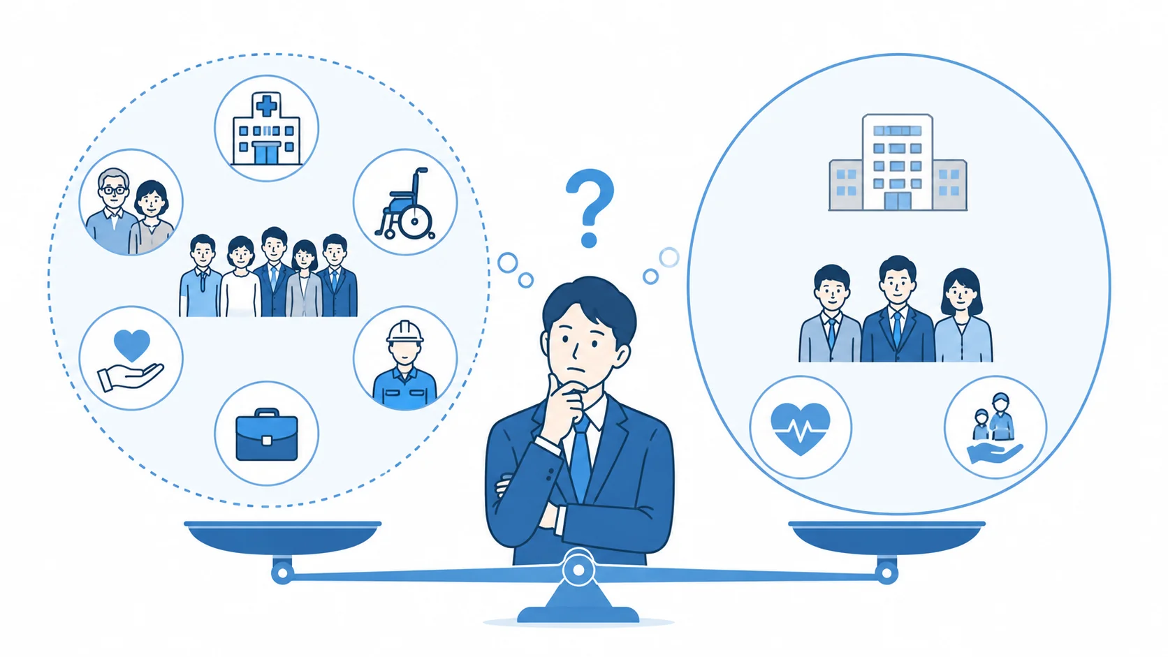 社保と呼ばれる範囲が違う理由
