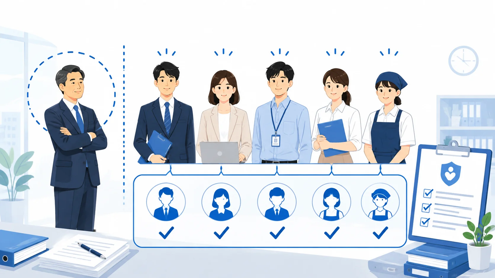 社会保険の5人以上のカウント方法