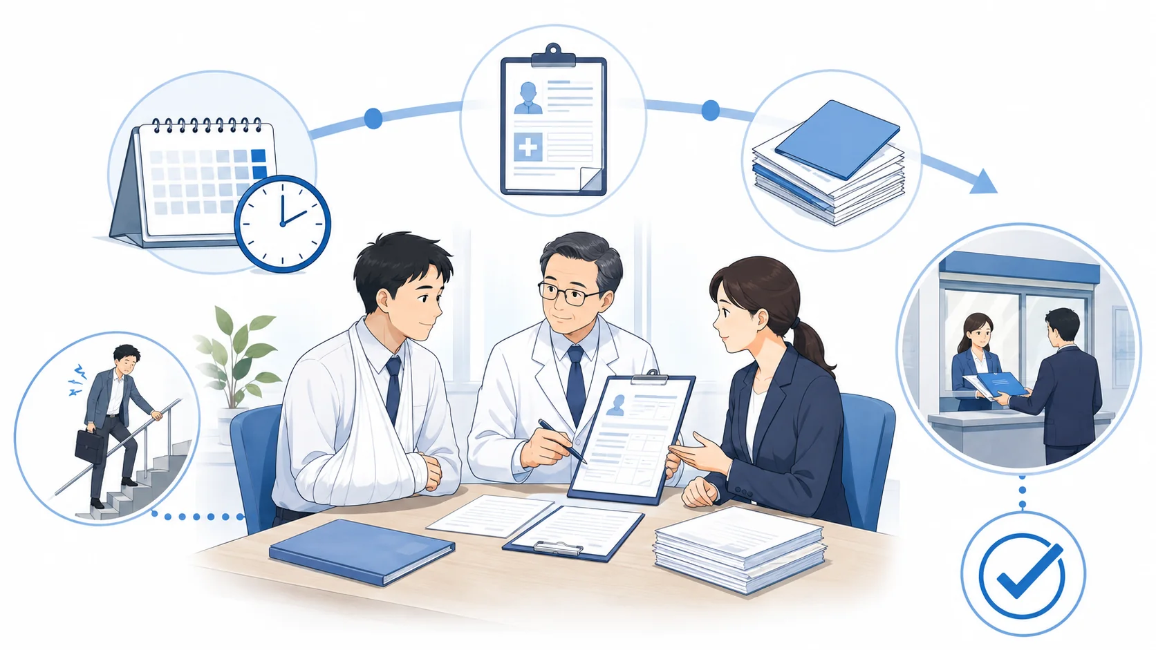 診断書の作成期間と申請期限