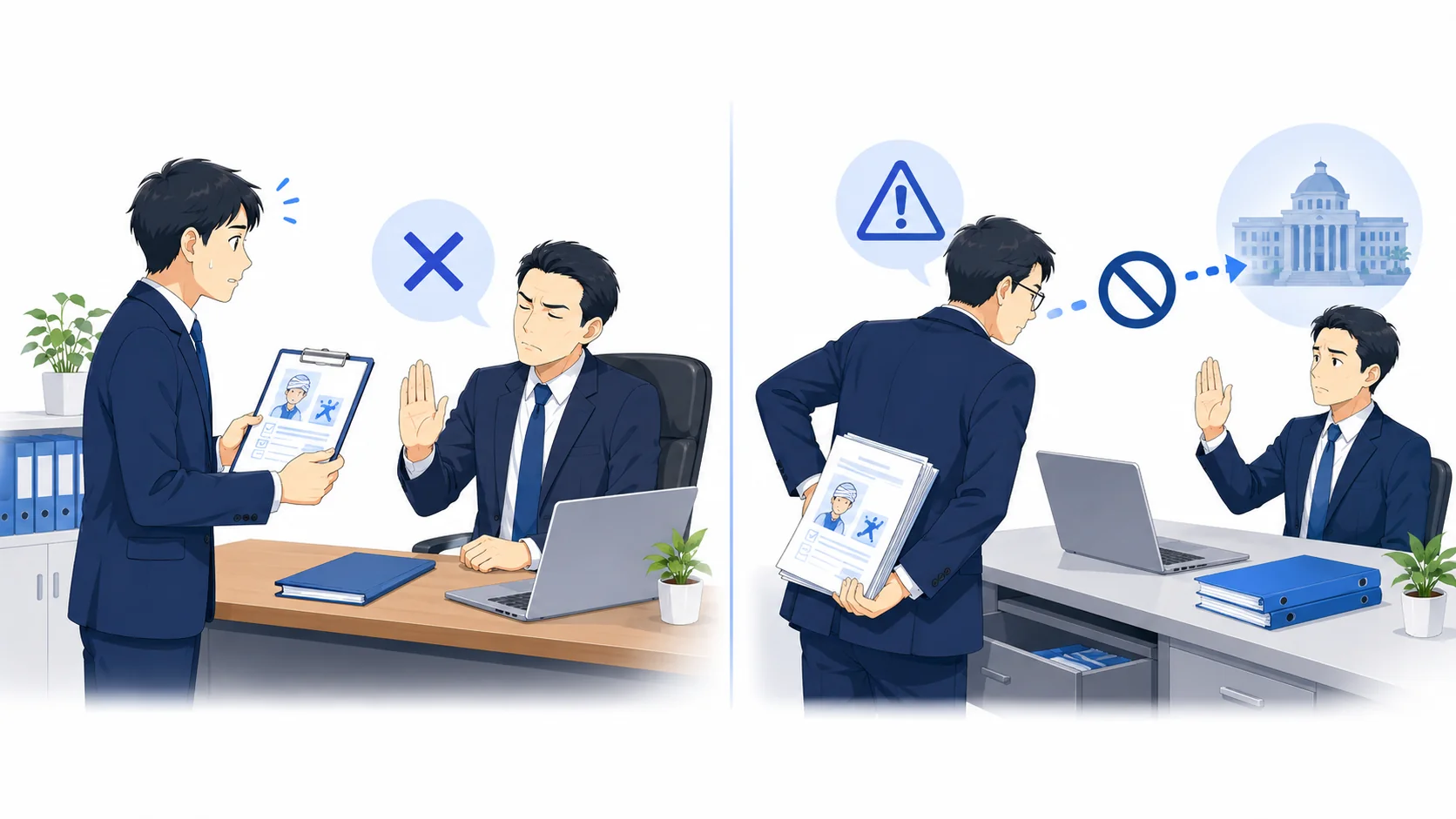 証明拒否と労災隠しの違い