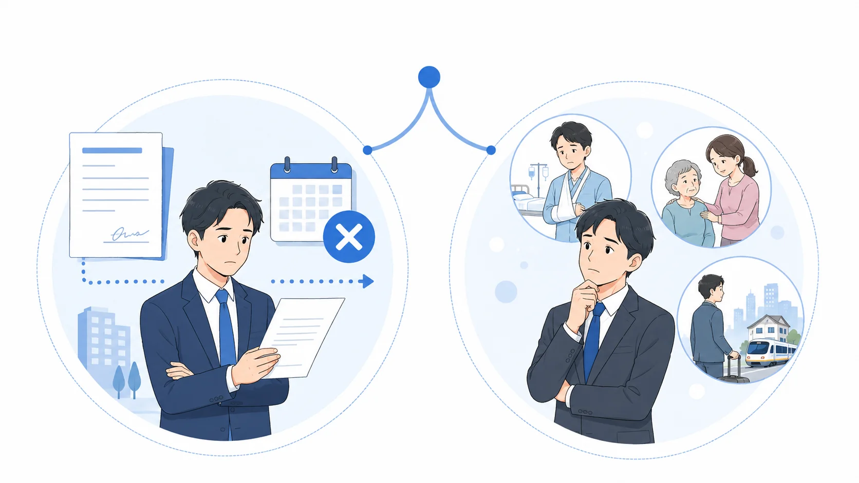 特定理由離職者には2つの範囲がある