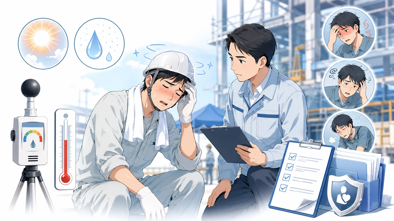WBGTや症状からみる労災認定の判断基準