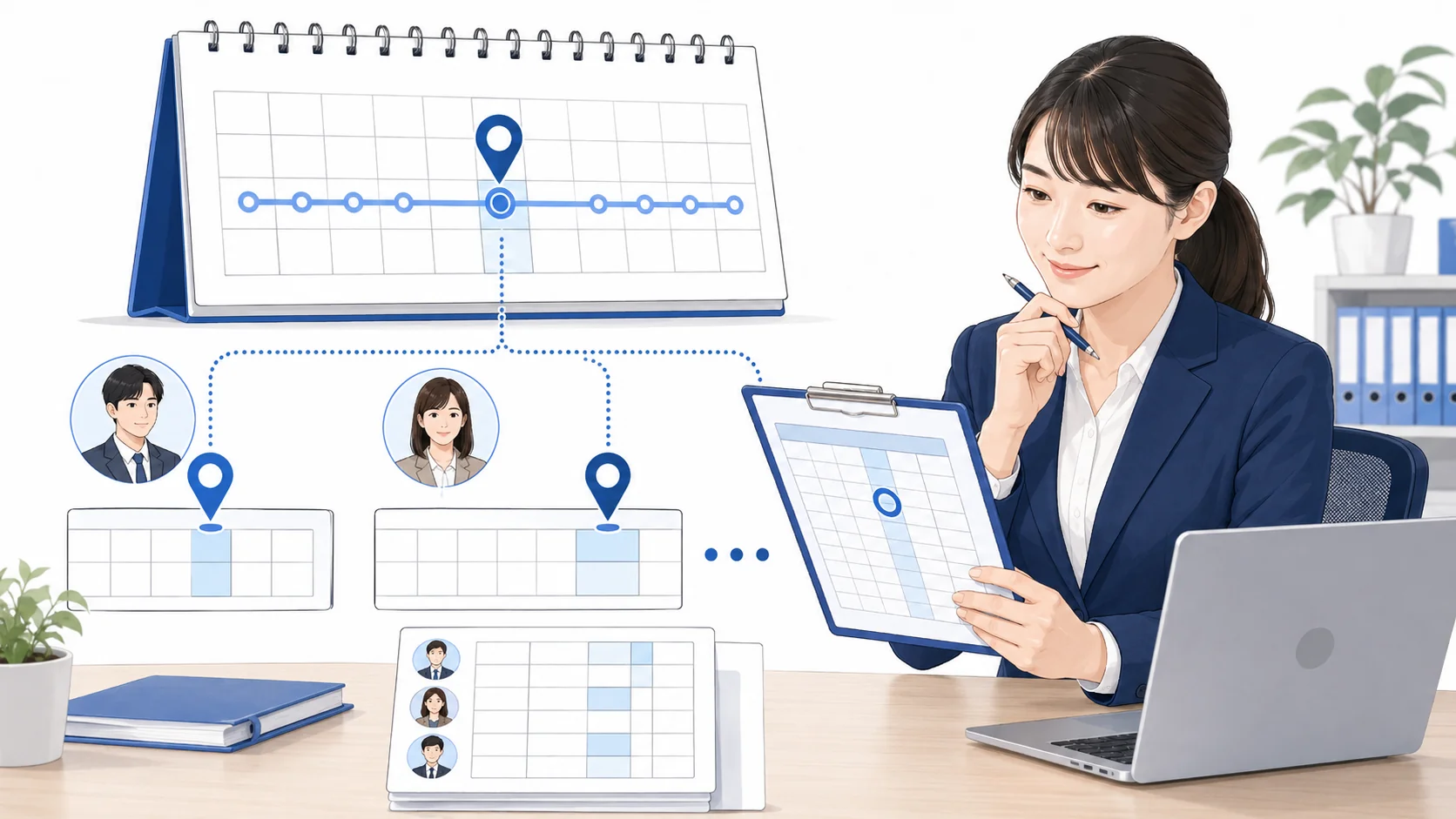 有給管理簿の基準日の考え方