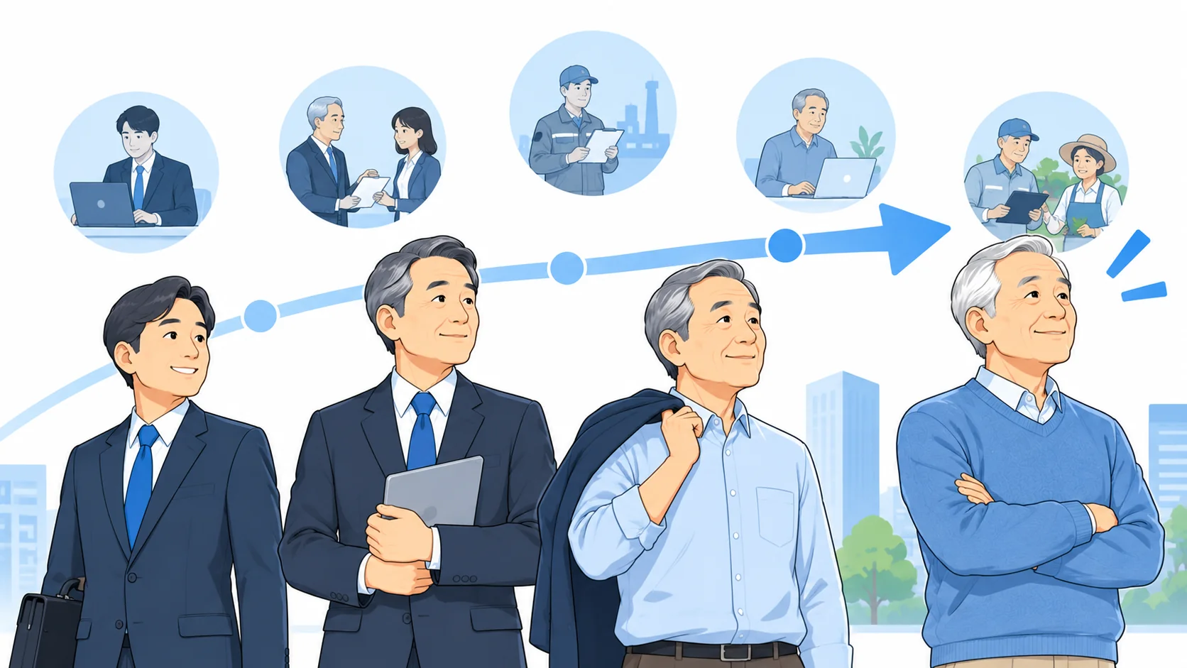 70歳までの就業確保は努力義務