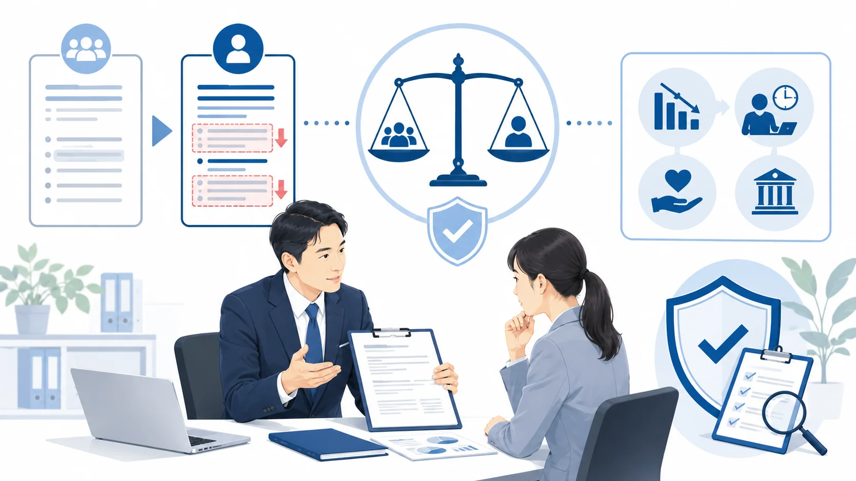不利益変更には合理性が求められる