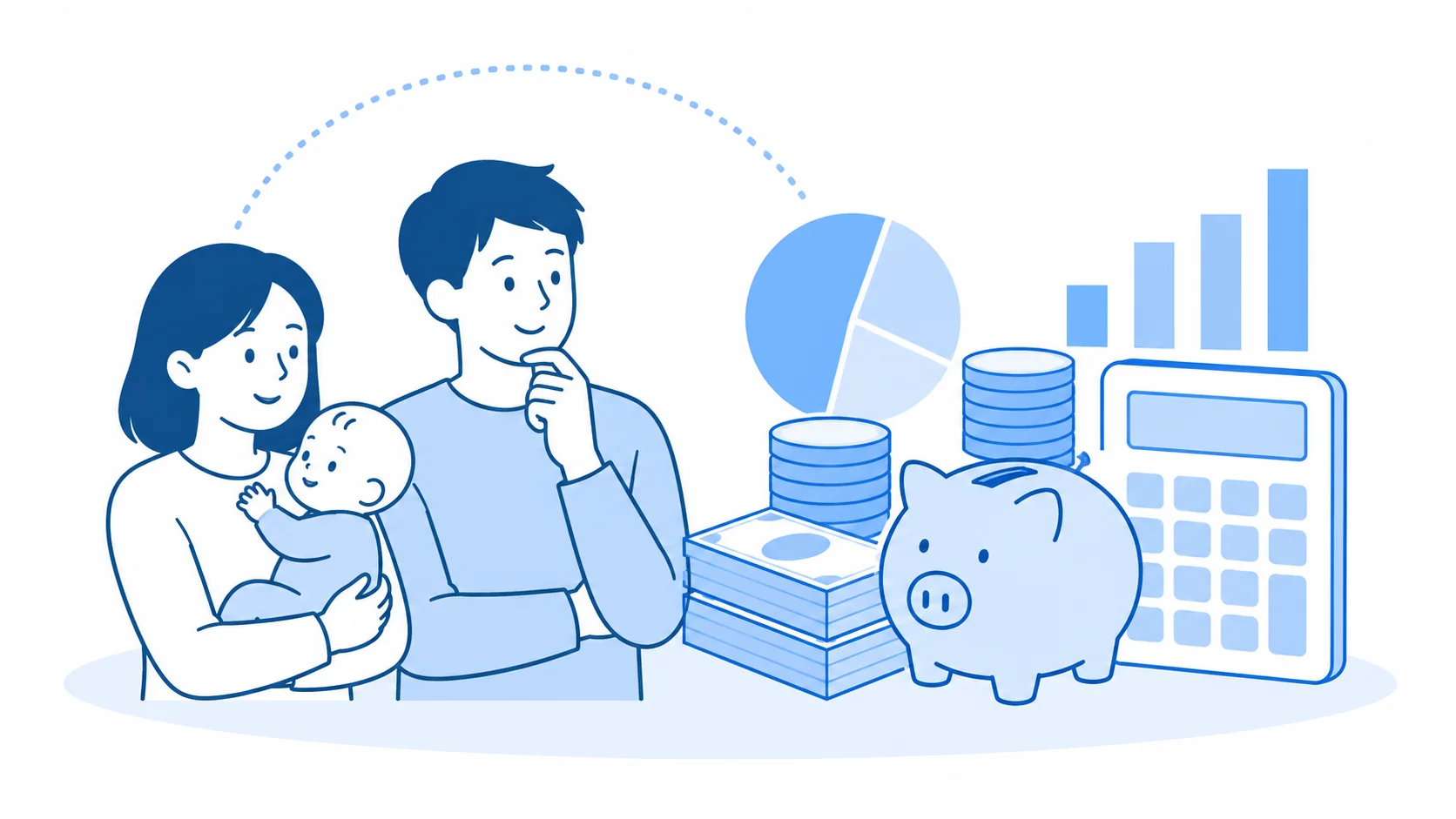 育児休業給付金はいくらもらえる?