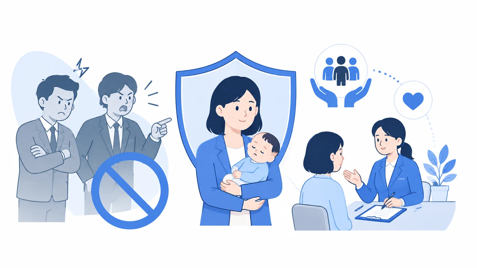 育休の不利益取扱いとハラスメント